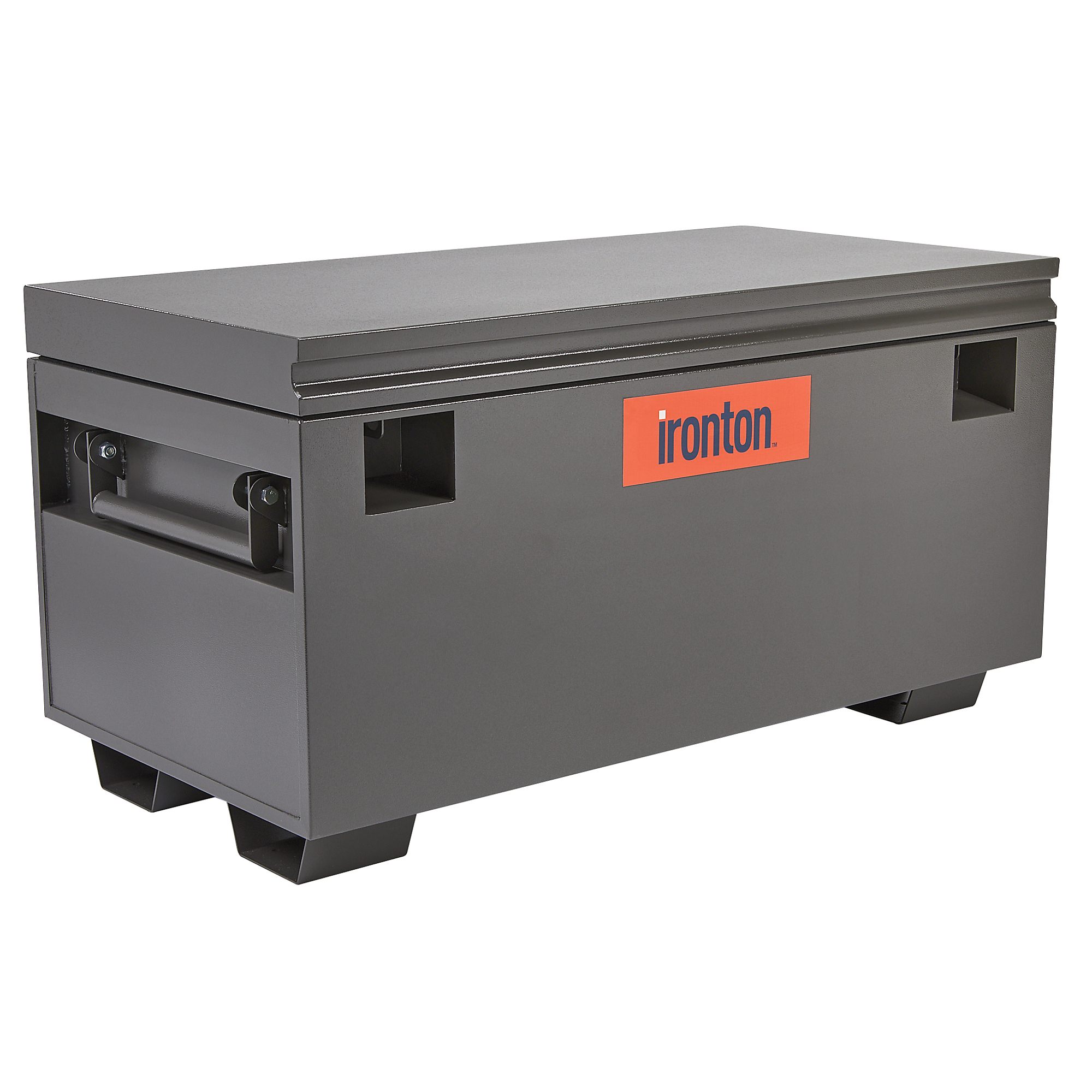 Ironton 47.5in. Jobsite Box, Gray, Carbon Steel